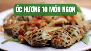 10 món ngon từ ốc hương | Bếp Của Mẹ