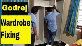 Portable Wardrobe Fixing and Installing Complete Guide|Godrej Modern Wardrobe Designs For Bedroom