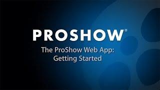 Getting Started with the ProShow Web App for iOS