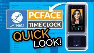 Quick Look at Lathem’s PayClock PCFACE Face Recognition Time Clock