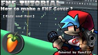 FNF Tutorial - How to make a FNF Cover || [ Easy and Fast ] [ Tutorial ]