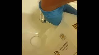 Drain Unblocking using Caustic Soda (Sodium Hydroxide) from HD Chemicals. See full movie