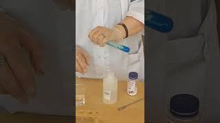 Գլյուկոզի ռեակցիան Cu(OH)2-ի թարմ նստվածքի հետ#chemistry #химия #քիմիա #science
