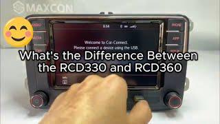 What's the Difference Between the RCD330 and RCD360