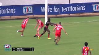 2018/19 NTFL Play of the Round - Round 16 - Ross Tungatalum (Tiwi Bombers FC)