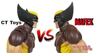 CT Toys Wolverine MAFEX MedicomToy 1:12 Comparison Import Knock-Off Action Figure Review