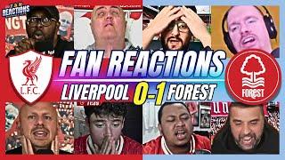 LIVERPOOL FANS ANGRYREACTION TO LIVERPOOL 0-1 FOREST | 24/25 PREMIER LEAGUE