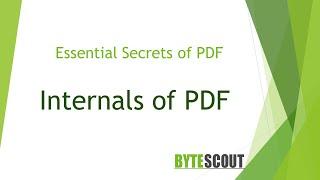 M4 - Internals of PDF