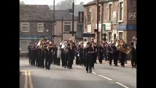 St  Austell march up at Lees   Whit 2012