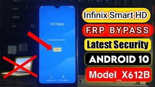 Infinix Smart HD Frp Bypass/Infinix Smart HD(X612B) Google Account remove Without Pc Android 10