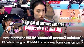 ABAIKAN MEGA "KO HEE JIN DI PROTES 3 ASISTENNYA" Ratu Voli Korea: Mega itu kuncinya, untung di LEPAS