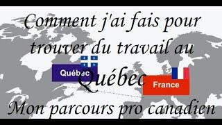 Mon parcours pro canadien . Chauffeur français au Canada''Parabreizh''