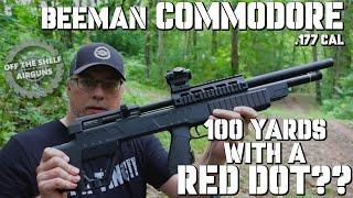 100 Yards With A Red Dot?? Beeman Commodore .177 Cal Pellet Rifle