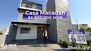 RECORRIDO Casa Macadán $6,900,000 en Cardon, Zibatá, Querétaro.