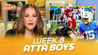 Week 8 Atta Boys: Jessie Bates' Game-Saving Plays, Chad Ryland's Clutch Kicks, & Waiver Wire Adds