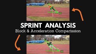 Sprint Analysis | Block Start And Acceleration