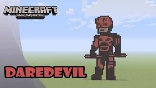 Minecraft: Pixel Art Tutorial and Showcase: DAREDEVIL