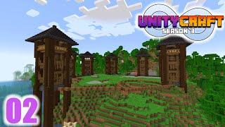 Starting the Pirate Fort! - UnityCraft S3:Ep2