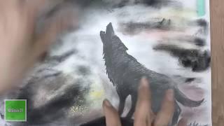 How to Draw a Wolf | Pencil Art | MitGreen TV