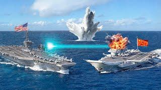 What Really Happens When US and Chinese Aircraft Carriers Go Head to Head?