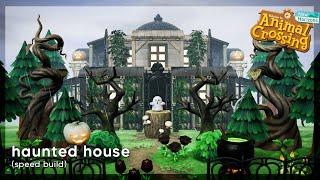 Haunted House  Halloween   // Animal Crossing New Horizons Speed build