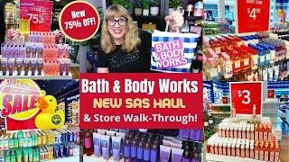 Bath & Body Works NEW 75% OFF SAS Haul & Store Walk-Through!