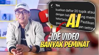 Rahasia Dapet Ide Video Ramai Dikit Pesaing