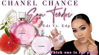 CHANEL CHANCE EAU TENDRE EDT VS  EDP | WHICH ONE IS BETTER? | MY PERFUME COLLECTION 2022