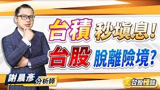 2024.12.12【台積秒填息! 台股脫離險境?】台股怪談 謝晨彥分析師