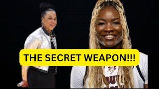 DAWN STALEY HASN'T UNLOCKED SOUTH CAROLINA'S SECRET WEAPON YET! SHE COULD BE THE DIFFERENCE IN APRIL