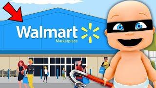 Baby Breaks Into WALMART!