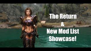 THE RETURN - New Skyrim Mod List Showcase [4k/60fps]