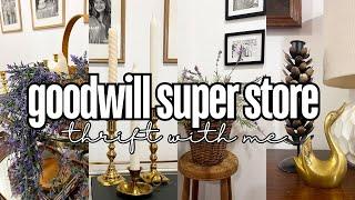 Goodwill Super Store | Thrift With Me | Home Decor Haul