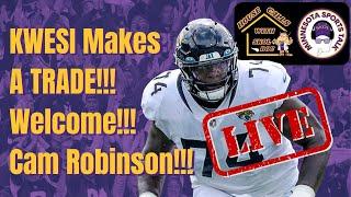 Minnesota Vikings Trade for Cam Robinson from the Jacksonville Jaguars!!!