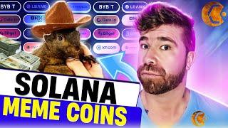 Which Solana Meme Coins Should You Invest In? Top Picks!