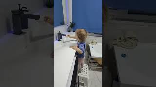 Мойка для ванной комнаты из искусственного камня. #kitchen #interiordesign #workshop