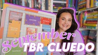 could these be my new fave books? tbr cluedo picks what i read!  september tbr - ep 37