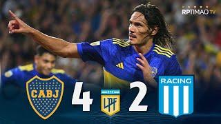 Boca Juniors 4 x 2 Racing ● Copa Liga Argentina 2024 Extended Goals & Highlights ᴴᴰ