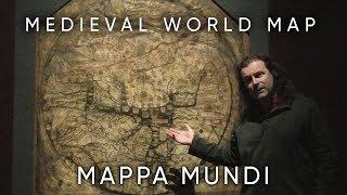 Medieval world map, Mappa Mundi, what does it show? (We get close up to this national treasure)