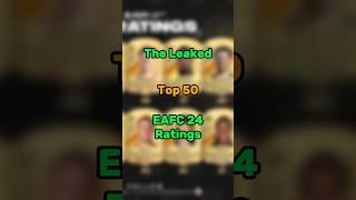 The LEAKED TOP 50 EAFC 24 RATINGS!!! #fifa #eafc24