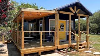 Possibly The Nicest Shed Cabin with 3 Beds I've Ever Seen