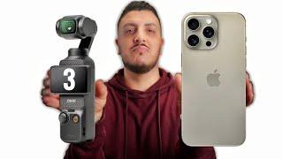 DJI Pocket 3 VS IPHONE 15 Pro Max - Who's Vlogs Better?