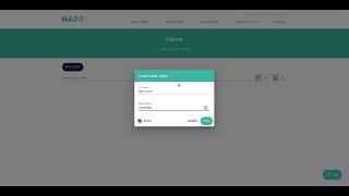 How to create a Client in HARC