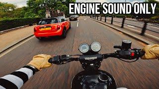 Sunday Morning Coffee Run | TRIUMPH SCRAMBLER 900 | POV RAW SOUND [4K]