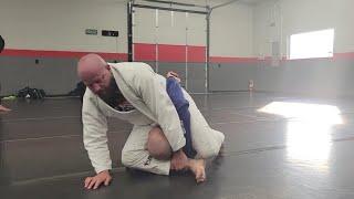 Triangle Choke set up from Side Control