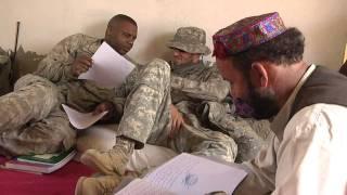 US Soldiers Help Settle Land Dispute In Afghan Village