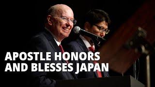 Apostle Honors and Blesses Japan