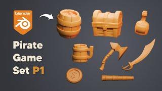 Is it Easy? Game Assets in Blender 4.2 [Timelapse]