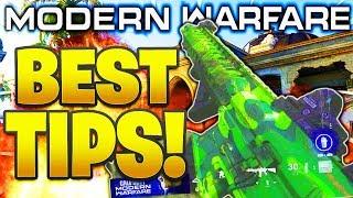 HOW TO GET BETTER AT MODERN WARFARE TIPS AND TRICKS! HOW TO IMPROVE AT MODERN WARFARE MULTIPLAYER!