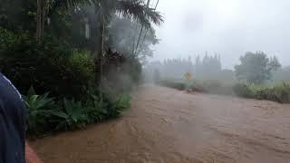 Life threatening conditions caused by flooding in Haiku, HI. March 8, 2021